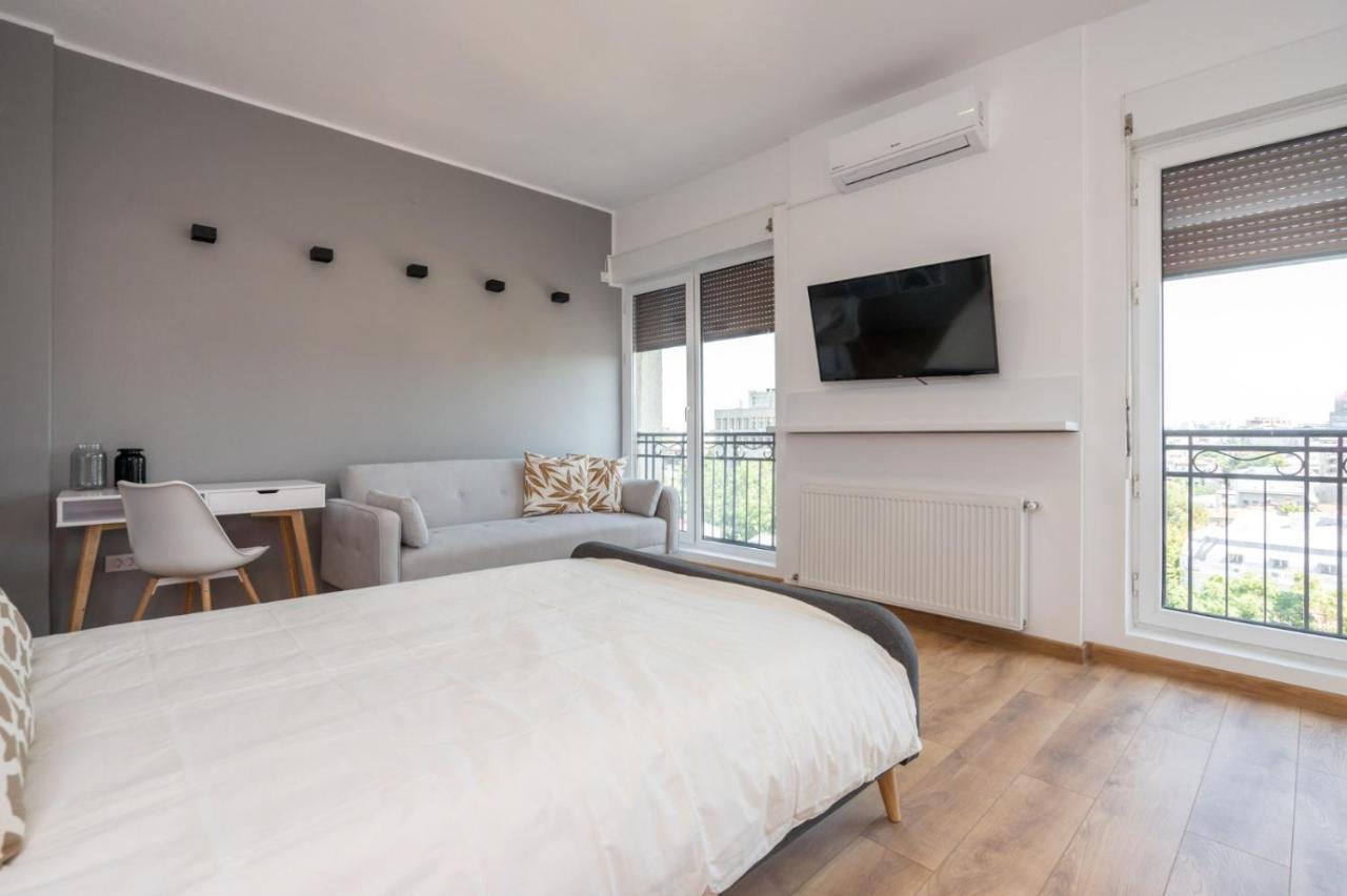 Alfie Center Apartment Bucarest Esterno foto